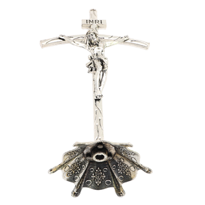 Crucifix pastoral catholique jésus-<span class=keywords><strong>christ</strong></span> sur <span class=keywords><strong>INRI</strong></span> décoration murale métal artisanat table <span class=keywords><strong>croix</strong></span> - Product Image 1