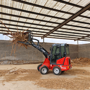 Alat Berat EVERUN ER1220 1200kg EPA 4 Buatan China Berkualitas Baik, Peralatan Konstruksi Baru, Wheel Loader Kecil untuk Kebun dan Pertanian - Product Image 6