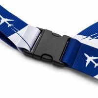 Cordon porte-badge et porte-clés Logo B777