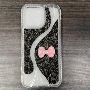 Funda <span class=keywords><strong>de</strong></span> Teléfono con Decoración <span class=keywords><strong>de</strong></span> Lazo para <span class=keywords><strong>Samsung</strong></span> A15 A16 M16 A56 A17 A32 <span class=keywords><strong>A13</strong></span> A05s, Fundas <span class=keywords><strong>de</strong></span> Lujo para iPhone 17 16 15 14 13 12 11 XR - Product Image 1