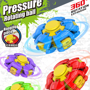 Bola giratoria a presión con giro de 360 ​​grados, juguete portátil para niños y adultos, alivio del estrés, entretenimiento educativo - Product Image 1