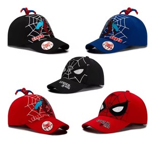 Factory Direct Cartoon <strong>Spiderman</strong> Bucket Hat Embroidered Baseball <strong>Cap</strong> Boys Outdoor Superhero Party Sunshade Sports <strong>Cap</strong> - Product Image 1