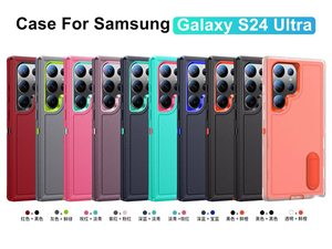 2 en 1 híbrido PC + TPU Kickstand Rugged Armor Hybrid Case para Samsung Galaxy A15 A54 A14 <span class=keywords><strong>A13</strong></span> A53 S23 Ultra S24 Plus S25 Ultra Cover - Product Image 6
