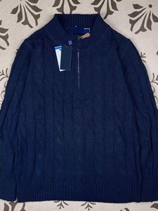 Áo len cổ lọ nửa khóa kéo kiểu Polo Ralph Lauren, chất liệu dệt kim, phong cách casual mùa đông, dành cho nữ. - Product Image 2