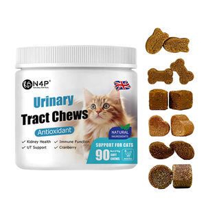 N4P Bestseller Customizable Natural Urinary Health Supplement <strong>for</strong> Cats - Cranberry-Based Bladder Support Soft Chews - Product Image 1