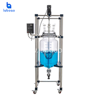 LABOAO 50L 100L GG17 Séparateur de liquides en verre Équipement d'extraction liquide-liquide