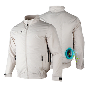 Vinmori 5v בגדי עבודה ממוזג עם מאוורר קירור מיזוג אוויר קירור אפוד קירור לגברים - Product Image 1