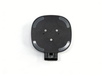 Support magnétique pour téléphone en acier au carbone et caoutchouc silicone noir, hauteur et angle réglables à 360° °   Rotation