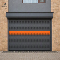 Porte de garage électrique en aluminium 2026, nouvelle porte à enroulement à double mode avec télécommande pour garage résidentiel