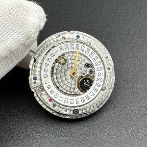 Cronógrafo con movimiento mecánico automático, <span class=keywords><strong>25</strong></span> rubíes, esfera de dí<span class=keywords><strong>a</strong></span>, piezas de alta calidad para relojes - Product Image 4