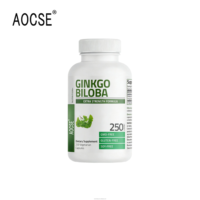 Capsules de Ginkgo Biloba et de Phosphatidylsérine, Complément Nootropique Sans Gluten, Dosage Personnalisable de 500 mg à 1500 mg