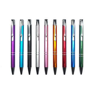 Bolígrafo de Metal P5000, regalos pequeños creativos, varilla de aluminio de escritura de 1,0mm para premios de estudiantes, bolígrafo publicitario impreso con logotipo - Product Image 1