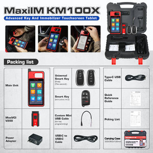 ชุดแม็กซี่ไอเอ็ม KM100 5 ชิ้น IKYCL004AL สำหรับ KM100X กุญแจรถ IKEY อัลตาร์ 100 X เครื่องมือ OBD2 - Product Image 6
