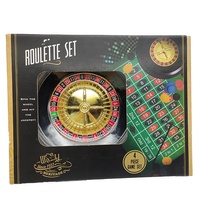 Ensemble de roulettes de poker en plastique, pièces, accessoires multi-lanceurs, pour fête, soirée