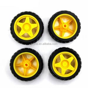 Offre Spéciale Kit Châssis de Voiture Robot Intelligente 4x4 DIY avec Kit de Roues Longues, Moteur TT en Plastique, Pneu et Roue, Moteur à Engrenages à Double Arbre 3-6V - Product Image 3