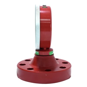 เกจวัดแรงดันป้องกันการสั่นสะเทือนแบบหน้าแปลน YK-150F คุณภาพพรีเมียม สำหรับปั๊มโคลนในสนามน้ำมัน จัดส่งฟรี - Product Image 3