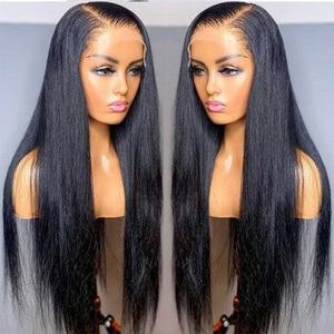 Bán Buôn Trong Suốt HD Ren Phía Trước Đóng Cửa 13X6 Thụy Sĩ Trong Suốt HD Ren Phía Trước 100% Tóc Con Người Trinh Nữ Ren Phía Trước - Product Image 5