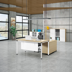 À la mode Mobilier De Bureau Moderne Gestionnaire L Forme Bureau Bureaux - Product Image 1