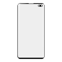 Vente en gros de verre OCA de haute qualité pour écran de téléphone portable, couverture avant pour Samsung S10 Plus, remplacement de verre avant