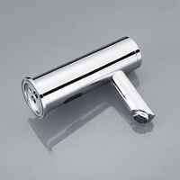Robinet de lavabo à capteur automatique Robinet moderne à un trou en laiton monté sur le pont Mélangeur froid et chaud avec capteur de robinet intelligent pour salle de bain