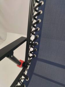 Hiện đại di động gấp cắm trại ghế cao trở lại với nước nóng tính năng cho ngoài trời & phòng tập thể dục sử dụng bền chất liệu vải - Product Image 5