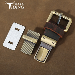 Hebilla metálica Tiding 7714 tipo pin para bolsos, bronce antiguo chapado en oro, accesorios duraderos para bolsos - Product Image 1