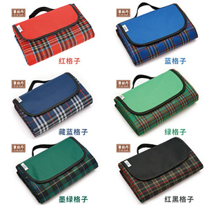 Yisidan - Tapete de Picnic Rectangular de Tela Oxford a Cuadros, Resistente a la Humedad, para Acampar al Aire Libre, SD-6080 - Product Image 5