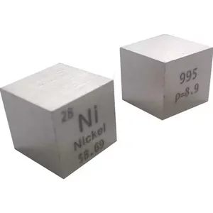 Cube de densité en <span class=keywords><strong>nickel</strong></span> métallique Yeemeda de 1 pouce (25,4 mm), AC-6, pureté de 99,5 %, pour collection d'éléments - Product Image 5