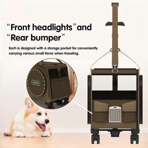 Carrito <span class=keywords><strong>para</strong></span> Mascotas, <span class=keywords><strong>Perros</strong></span> y Gatos, Plegable <span class=keywords><strong>para</strong></span> Uso en Exteriores, Bolsa de Transporte <span class=keywords><strong>para</strong></span> Mascotas, Bolso de Hombro <span class=keywords><strong>para</strong></span> Gatitos, Bolso de Mano <span class=keywords><strong>para</strong></span> <span class=keywords><strong>Perros</strong></span> - Product Image 5