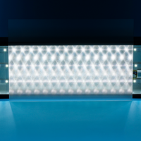 Vente en gros de diffuseur de lumière pour Pc plaque prismatique 2 mm diffuseur pyramidal prismatique pour lumières LED couvre panneaux