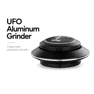 Wholesale 79mm 4-Layer Multicolor Metal <b>Herb</b> <b>Grinder</b> - Durable UFO-Shaped Aluminium Alloy Cigarette Mill - Product Image 1