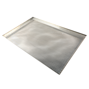 Bandejas Escritorio Impresión dental Bandejas grandes perforadas Superior Inferior Autoclavable Instrumentos de acero inoxidable CE Equipos dentales - Product Image 2