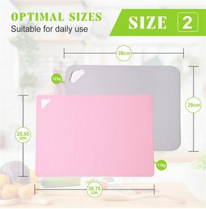 Planche à découper en plastique antidérapante sans Bpa pour le camping en plein air - Product Image 5