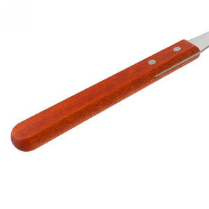 Tenedor de cocina para barbacoa con mango de madera, tenedor de carne de acero inoxidable para barbacoa, parrilla, carne, bistec, uso doméstico - Product Image 4