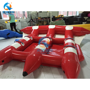 Bateau banane <span class=keywords><strong>gonflable</strong></span> Tianxu certifié CE, double tube, capacité de <span class=keywords><strong>6</strong></span> <span class=keywords><strong>personnes</strong></span>, 100-500 kg, couleur personnalisable, divertissements aquatiques - Product Image 5