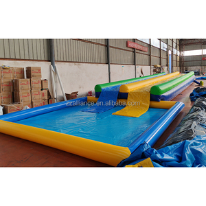 Toboggan aquatique gonflable, glissade aquatique gonflable, jeu aquatique <span class=keywords><strong>d</strong></span>'<span class=keywords><strong>été</strong></span> en plein air pour enfants et adultes - Product Image 1