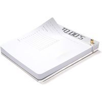 Conception personnalisée Impression de bloc-notes en acrylique de haute qualité pour tablette Bloc-notes quotidien avec bloc-notes rechargeable en gros d'usine