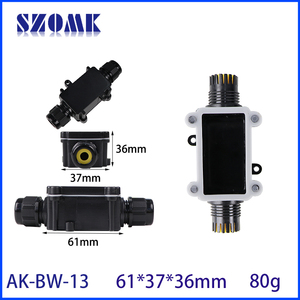 2 bloque de terminales impermeable al aire libre Junta Externa empalme Ip68 <span class=keywords><strong>caja</strong></span> eléctrica cable subterráneo <span class=keywords><strong>caja</strong></span> de conector de alimentación - Product Image 3