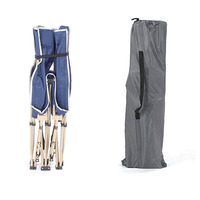 Lit de camping pliable simple, pliable, confortable, pour la pause déjeuner en plein air, en acier Q195, vente en gros OEM