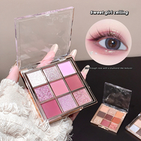 Gege Bear Vierfarbige Glitzer-Lidschattenpalette mit Pailletten für Helle Haut und Anfänger im Täglichen Make-up