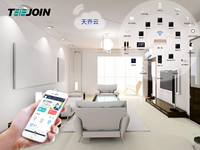 Interrupteurs muraux système de maison intelligente Zigbee Smart Home, domotique intelligente de haute qualité, système de solution de maison intelligente