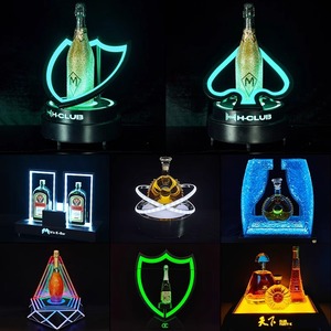 Hộp đêm bên Bar Infinity gương ACE của Spade LED ánh sáng phát sáng chai rượu sâm banh glorifier VIP dịch vụ hiển thị Presenter - Product Image 6