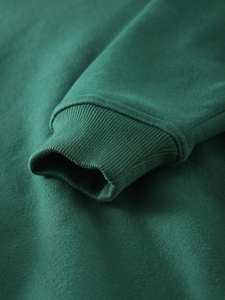 Sudadera con Capucha Corta Sublimada para Hombre, Estilo Hip Hop, Gruesa, Transpirable, de Algodón Liso, con Bolsillo y Cordón Ajustable - Product Image 3