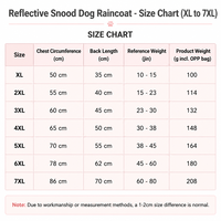 Impermeable para Perros con Capucha, Ligero, Transpirable y de Secado Rápido para Labrador, Golden Retriever, Corgi, Perros Medianos y Grandes