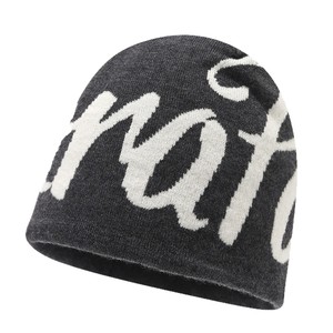Bonnet en tricot jacquard réversible unisexe, style hip-hop, <span class=keywords><strong>skate</strong></span>, cache-oreilles, streetwear, bonnet d'hiver - Product Image 5