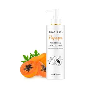 Loción Corporal Blanqueadora de Papaya Orgánica Natural OEM ODM, Iluminadora, Nutritiva e Hidratante para Mujeres con Piel Oscura - Product Image 1
