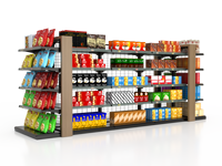 Kosten Voor Het Openen Van Supermarkt Hypermarkt Kruidenierswinkel Voor Groenten En Fruit