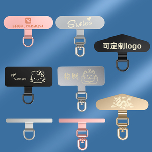 Tùy chỉnh điện thoại di động dây đeo TPU cố định dây buộc điện thoại Clip vải PVC Gasket Vỏ Thẻ trở lại Sticker Sling dây kết nối - Product Image 3