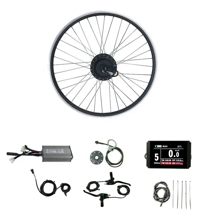 Joyebikes 36V 500W 16 20 24 26 27.5 29 Inch Elektrische Fiets Ebike Conversie Kit Hub Motor Kit met Andere Elektrische Fiets Deel