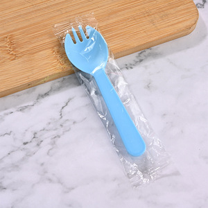 Tenedores Desechables para Pastel, <span class=keywords><strong>Cucharas</strong></span> con Superficie Esmerilada, para Cumpleaños, Repostería, Postres, Envasados Individualmente, Vajilla - Product Image 3